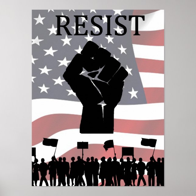 Póster POSTER anti-Donald Trump (Frente)