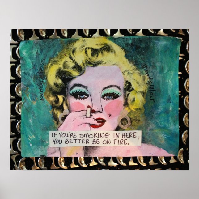 PÓSTER POSTER ANTI-FUMADORES (Frente)