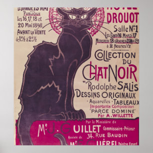 Póster Poster anunciando una exposición