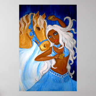 Póster Poster Arabian Blues