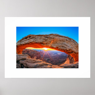 Póster Poster Arch Rock Utah
