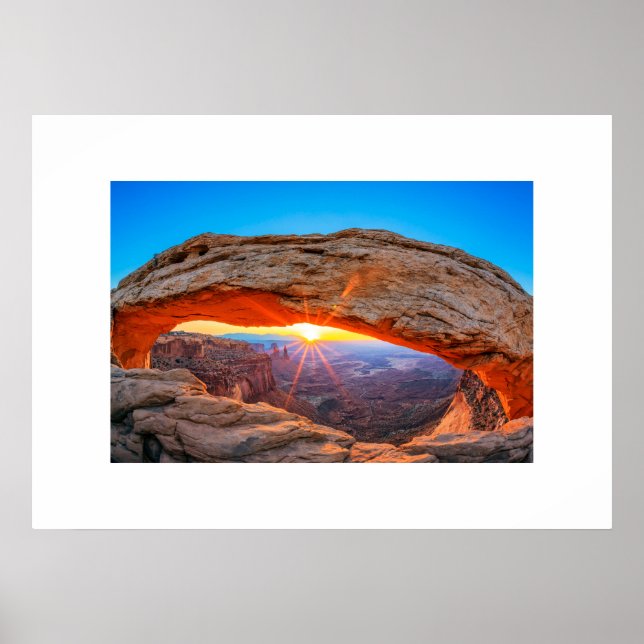 Póster Poster Arch Rock Utah (Frente)
