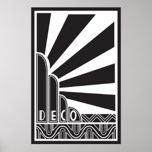 Póster Poster Art Deco