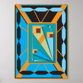 Póster Poster Art Deco
