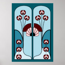 Póster Poster Art Déco