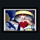 Póster Poster Art Deco de época<br><div class="desc">Art Decó Poster Vintage Impresión poster de impresión vintage carteles vintage , victoriano , arte deco , retro , a la moda , nostálgico , arte mural , decoración de paredes , oficina , moda artística deco , viajes , viejo , arte , antiguo , restaurado , nostalgia , nota...</div>