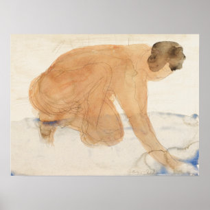 PÓSTER POSTER ART: DIBUJO: AUGUSTE RODIN