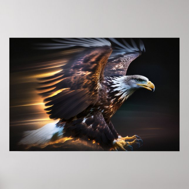 Póster Poster Art Eagle (Frente)