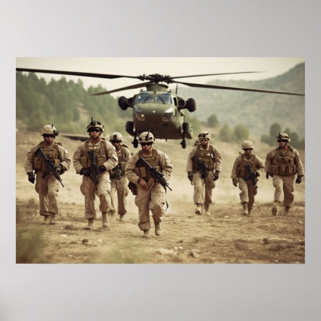Póster Poster Art Marines (Frente)