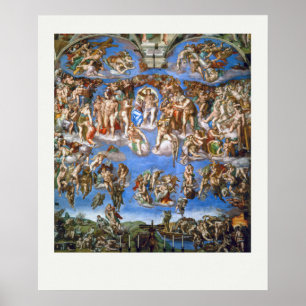 PÓSTER POSTER ART: MICHELANGELO : LA ÚLTIMA SENTENCIA 15