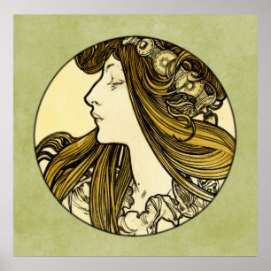Póster Poster Art Nouveau