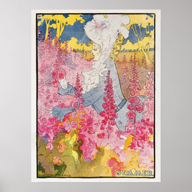 Póster Poster Art Nouveau (Frente)