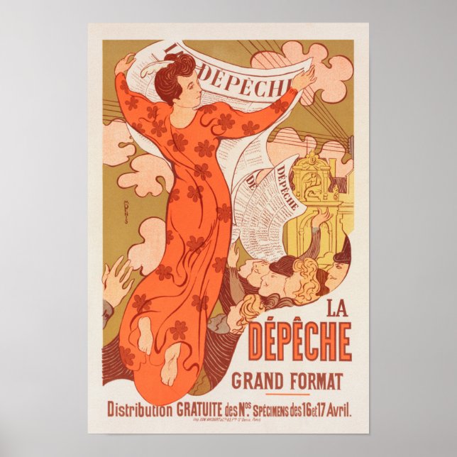 Póster Poster Art Nouveau (Frente)