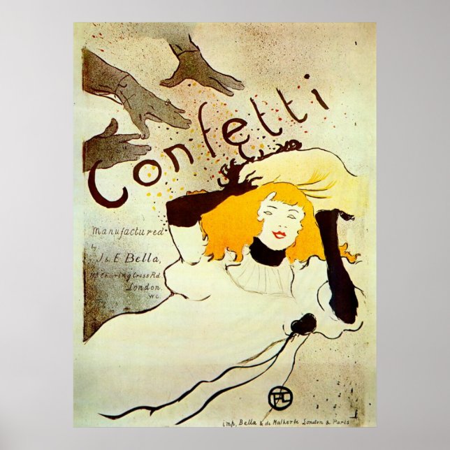 Póster Poster Art Nouveau de Toulouse-Lautrec (Frente)