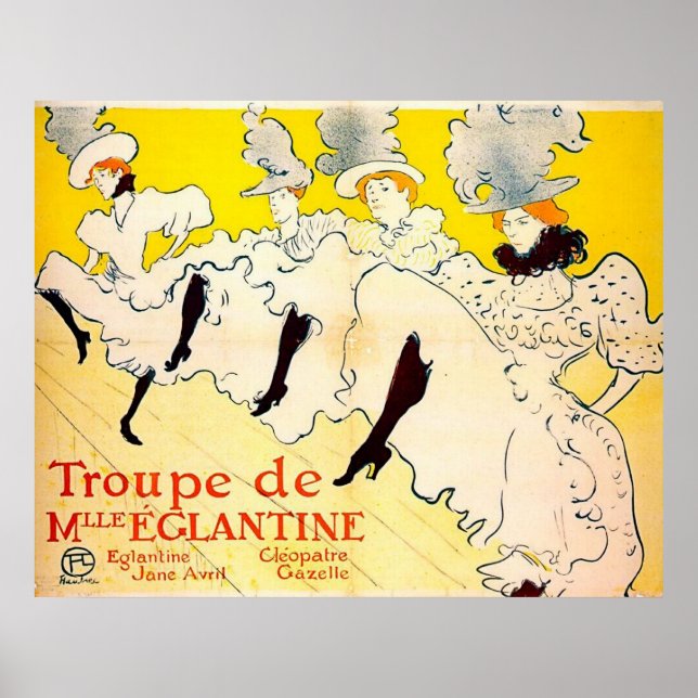 Póster Poster Art Nouveau de Toulouse-Lautrec (Frente)