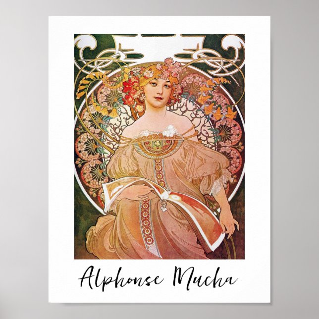 Póster Poster - Art Nouveau 'Réverie' (Frente)