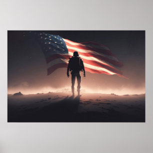 Póster Poster Art Patriot Hero