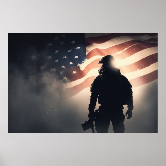 Póster Poster Art Patriot Hero (Frente)