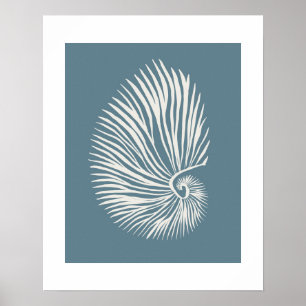Póster Poster Art Seashell
