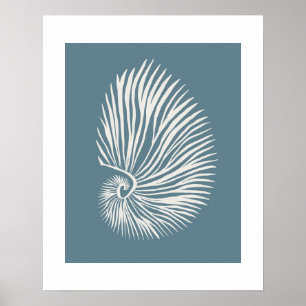 Póster Poster Art Seashell