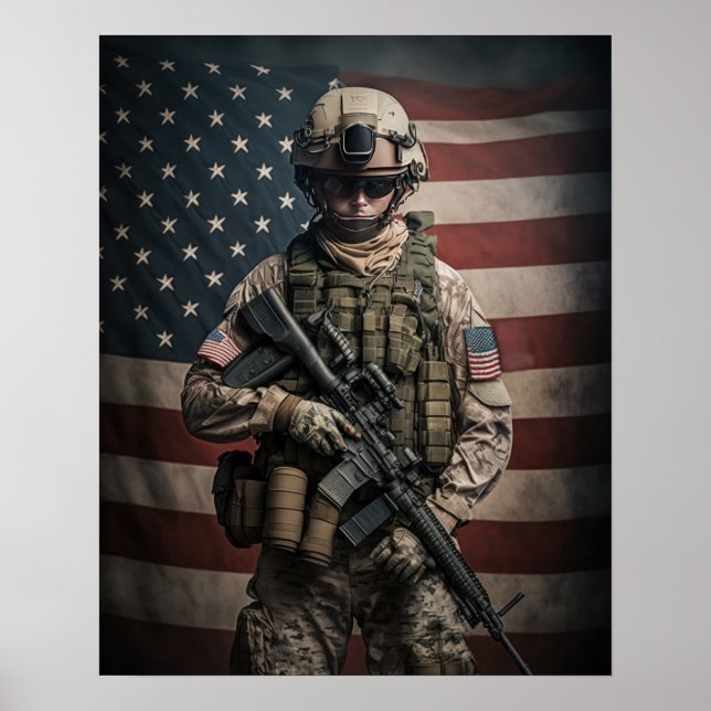 Póster Poster Art Soldier (Frente)