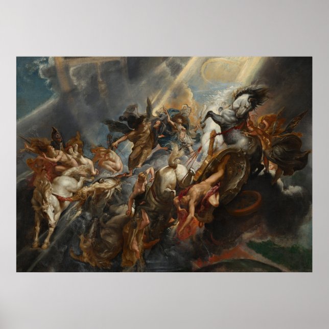 Póster poster, art, the fall of phaeton (Frente)