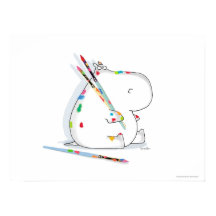 Poster ARTISTA HIPPO por Sandra Boynton