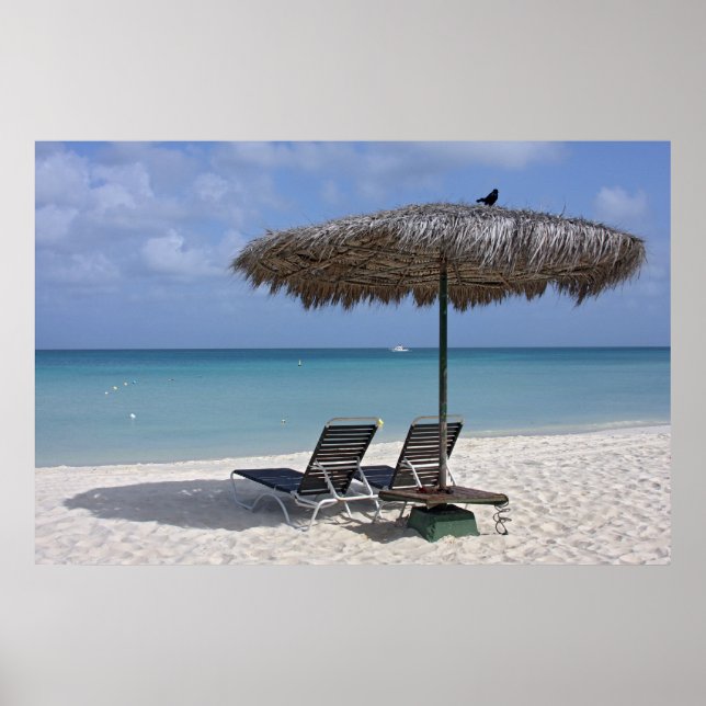 Póster poster aruba (Frente)