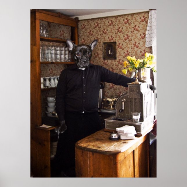 Póster Poster asado de Francia (Frente)