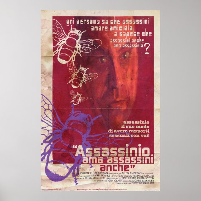 Póster Poster - Asesinato ama a los asesinos al estilo it (Frente)