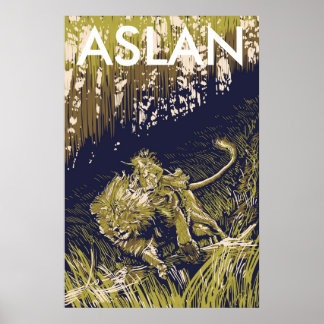PÓSTER POSTER ASLAN