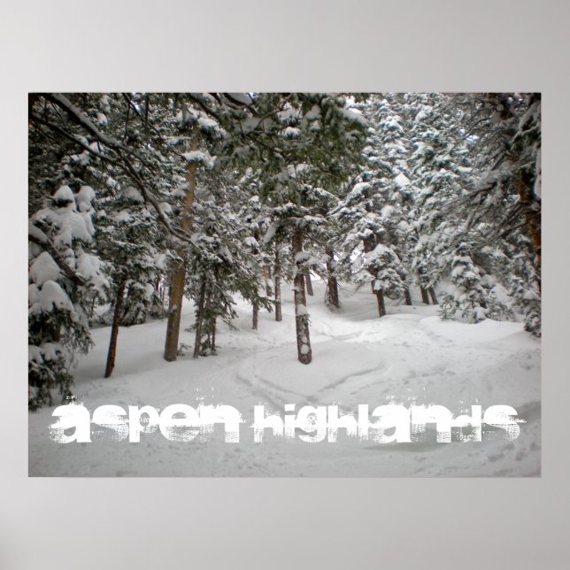Póster Poster Aspen Highlands (Frente)