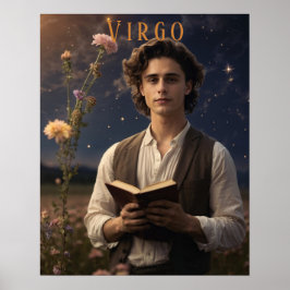 Póster Poster Astrológico Virgo Mase