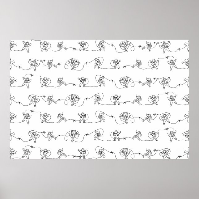 Póster Poster astronauta (Frente)