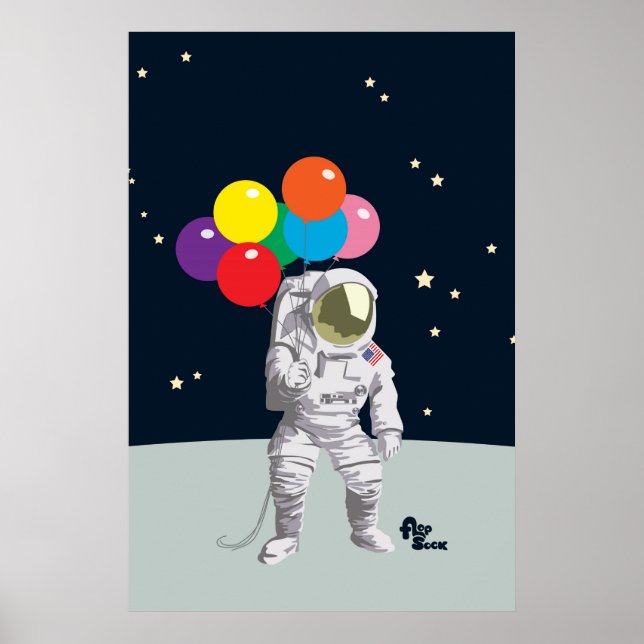 Póster Poster astronauta (Frente)