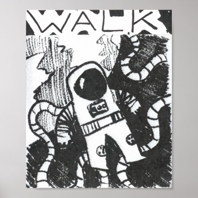 Póster Poster astronauta (Frente)