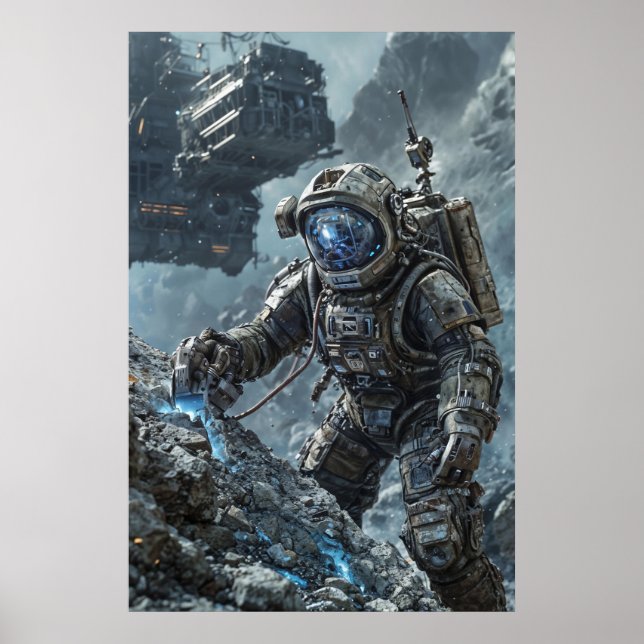 Póster Poster astronauta (Frente)