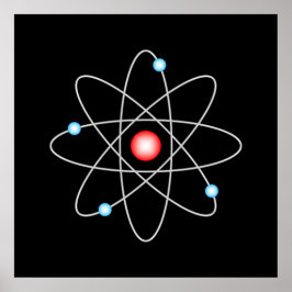 Póster Poster atómico