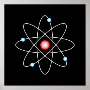 Póster Poster atómico