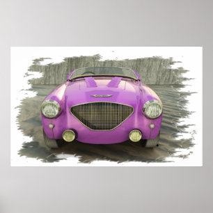 Póster Poster Austin_Healey