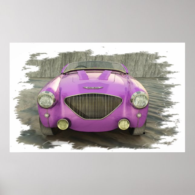 Póster Poster Austin_Healey (Frente)