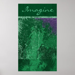 Póster Poster Avatar Toxic Green "Imagine"