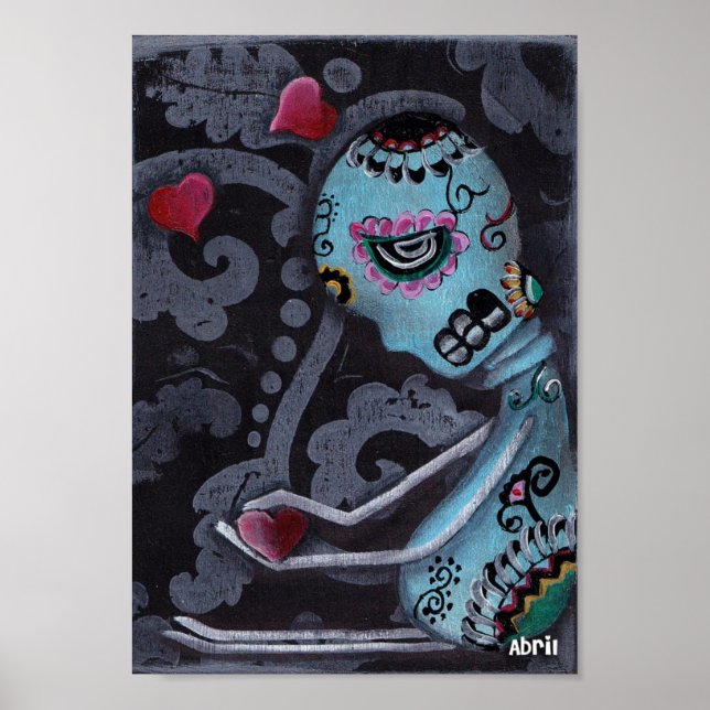 Póster Poster azul (Frente)