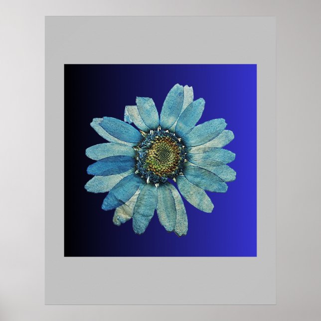 Póster poster azul (Frente)