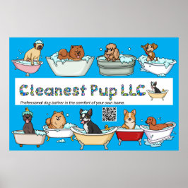 Póster POSTER azul CP