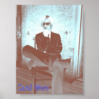 Póster Poster azul frío - Jimmy
