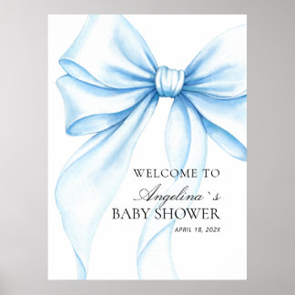 Póster Poster Baby showerv delicate bow.