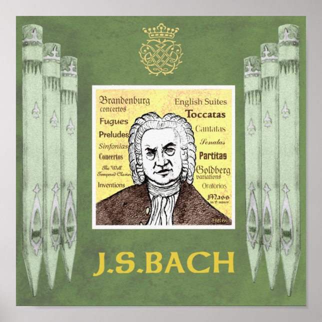 PÓSTER POSTER BACH (Frente)