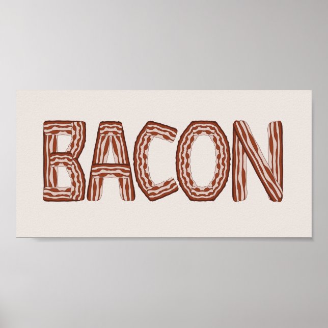 Póster Poster Bacon (Frente)