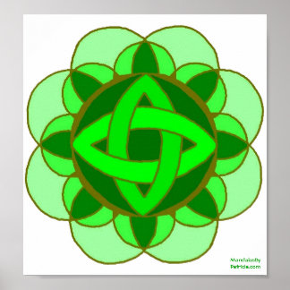Póster poster "Balanceando el corazón Chakra"